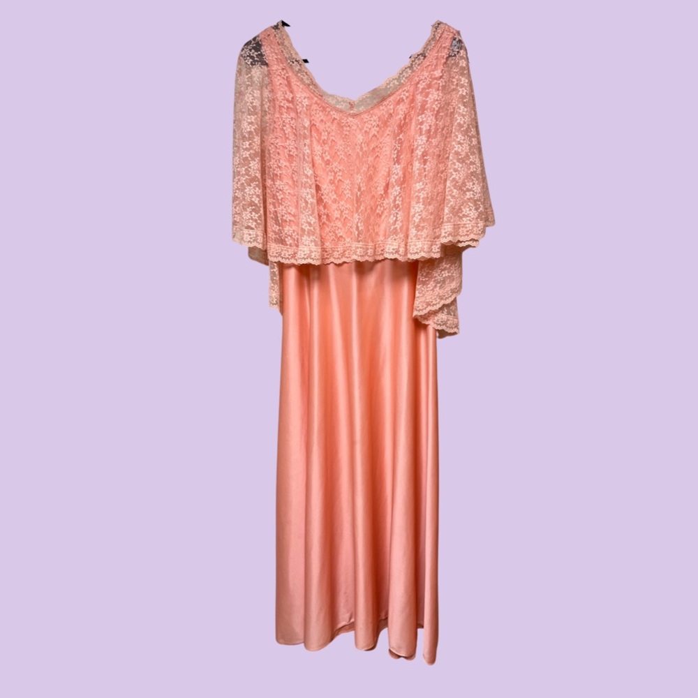 Romantic Vintage Pink Dress